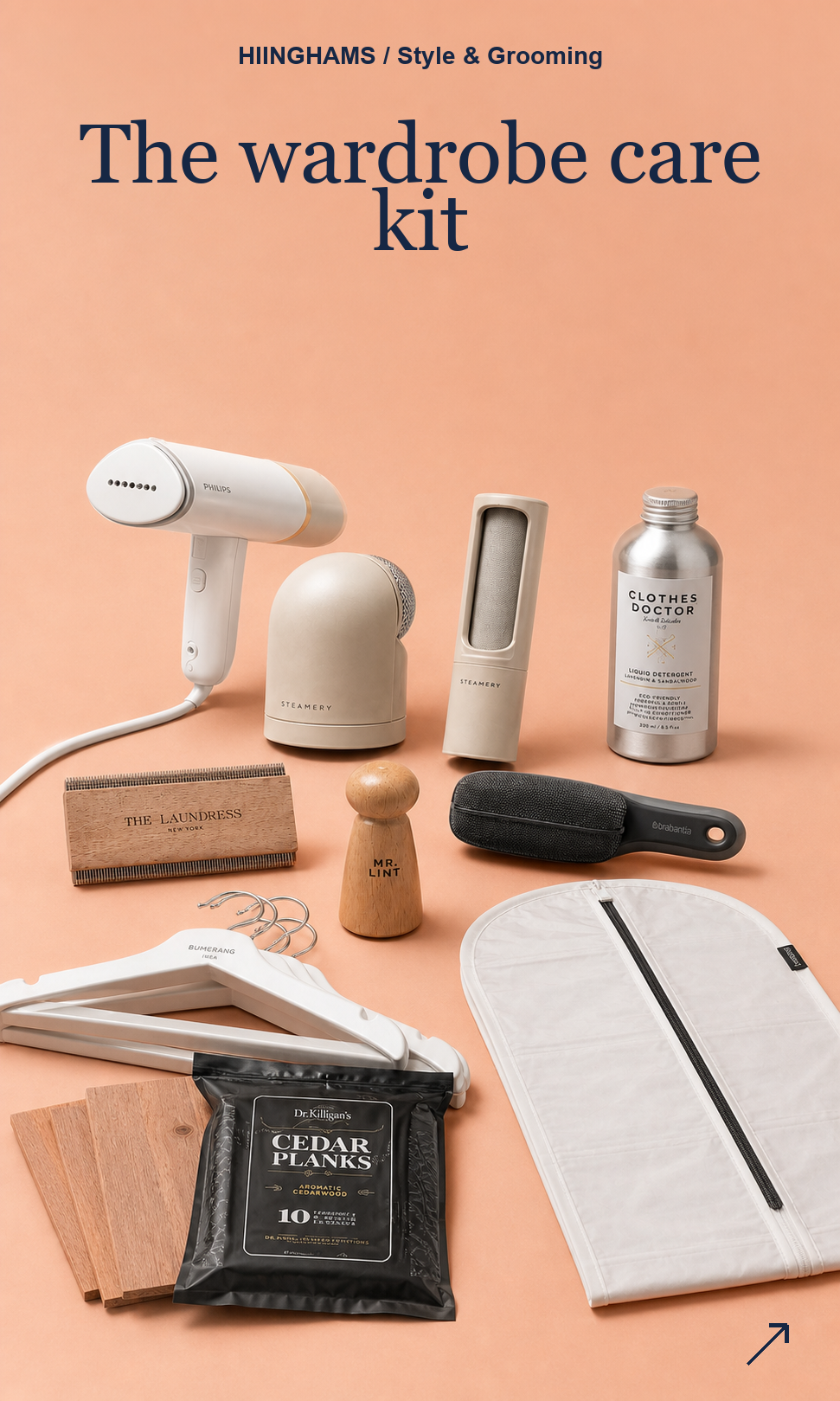 The wardrobe care kit