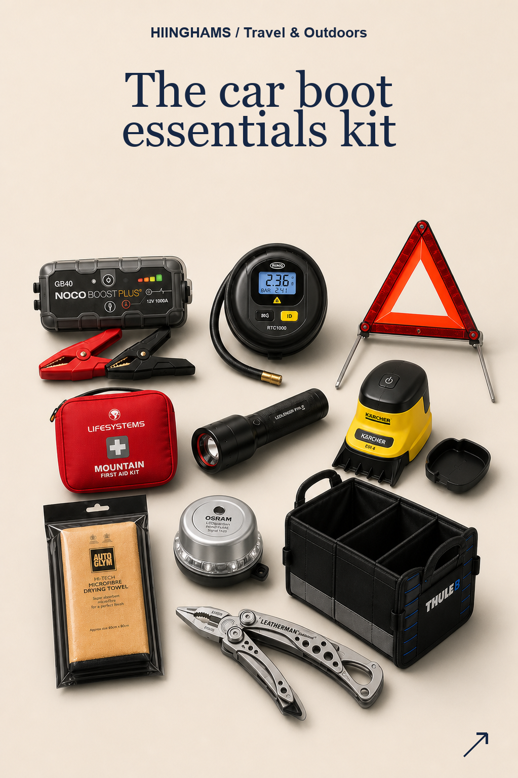 The car boot essentials kit